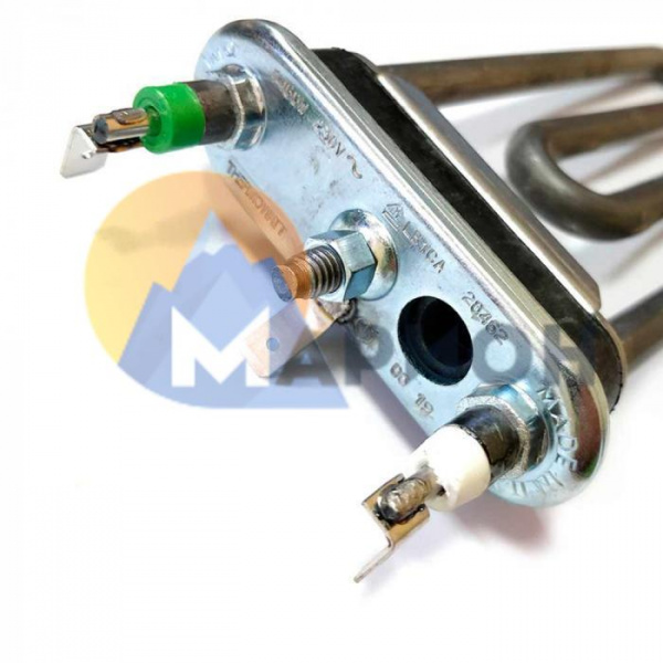 3406169 ТЭН 1460W (прям.с отв. L=150, R13, M110)